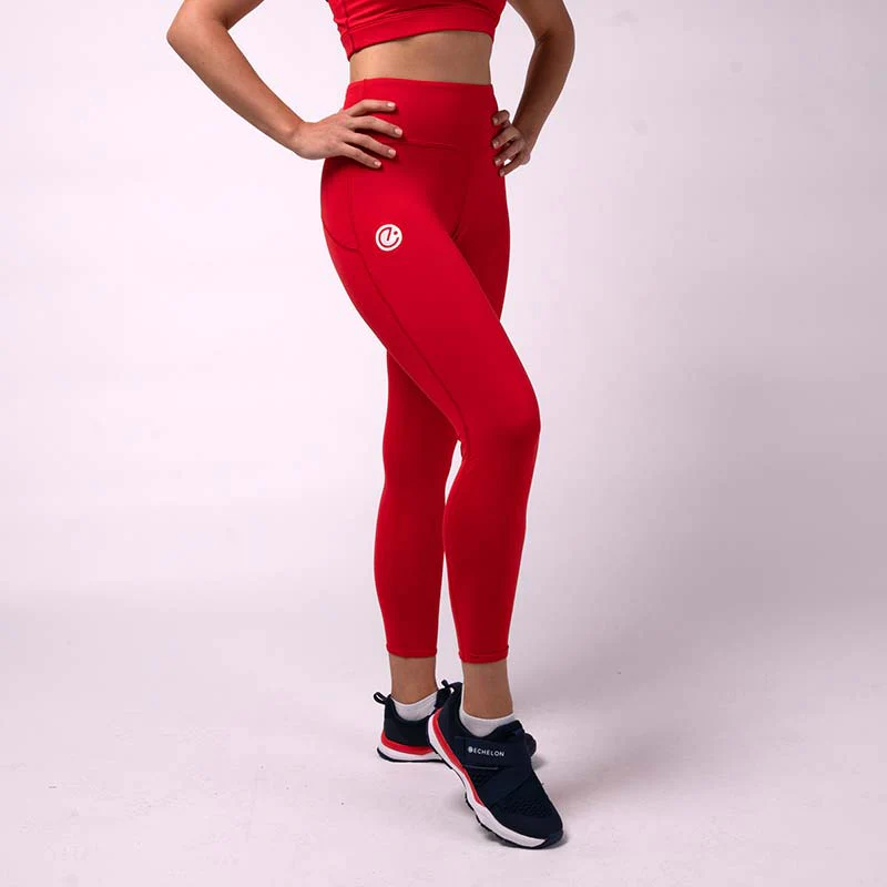 Move Leggings - Red - Image 7